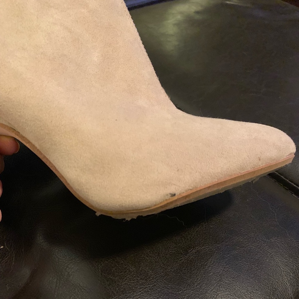 Zara Basic Collection Suede Booties - Picture 6 of 7